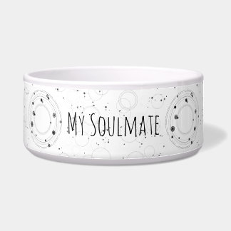 Elegantes einfarbiges Universum Napf