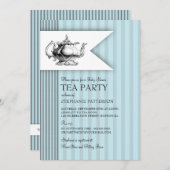 Elegantes Einladung (Vorne/Hinten)