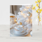 Elegantes Einstellen der Weihnachtskarte Karte (Gelbe Blume)