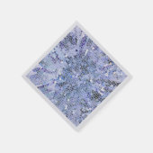 Elegantes eisblaues Mosaik Serviette (Ecke)