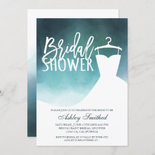 Elegantes, elegantes Brautparty mit elegantem Brau Einladung