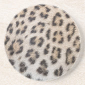 Elegantes, elegantes Leopardenmuster Getränkeuntersetzer (Vorne)