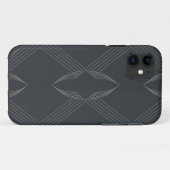 Elegantes, elegantes, luxuriöses, einfaches Linien Case-Mate iPhone Hülle (Rückseite (Horizontal))