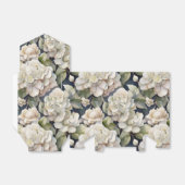 Elegantes Elfenbein, rosa grüne Marine, Aquarellbl Geschenkschachtel (Ungefaltet)