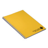 Elegantes EMS-Rettungssanitäter-Logbuch Notizblock (Rechte Seite)
