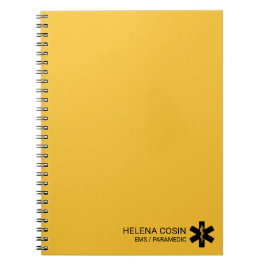 Elegantes EMS-Rettungssanitäter-Logbuch Notizblock