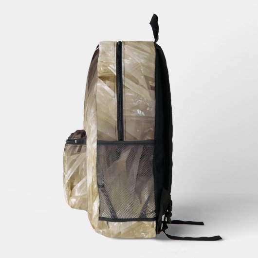 Elegantes Energy Graphic Clear Quarz Bedruckter Rucksack (Rechts)