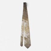 Elegantes Energy Graphic Clear Quarz Krawatte (Rückseite)