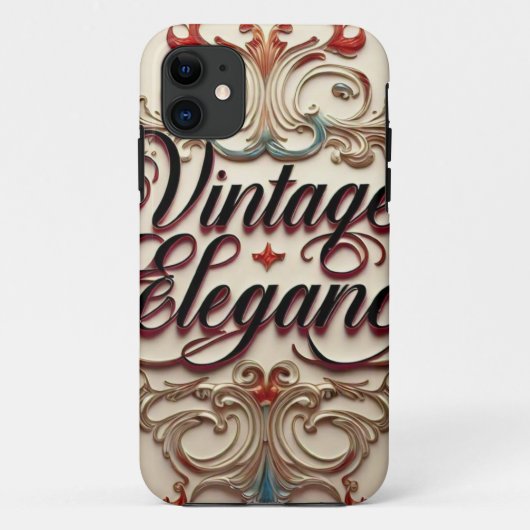 "Elegantes Erbe wiederbeleben" Case-Mate iPhone Hülle (Rückseite)