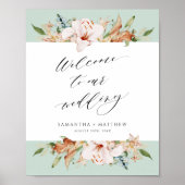 Elegantes Erdblut, Begrüßungszeichen Poster (Vorne)