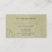 Elegantes Ernennungsformular Terminkarte (Rückseite)