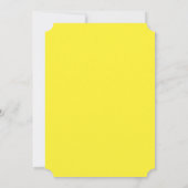 Elegantes Erntedank Familienessen Einladung (Rückseite)