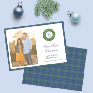Elegantes erstes Weihnachten als Herr und Frau Mon