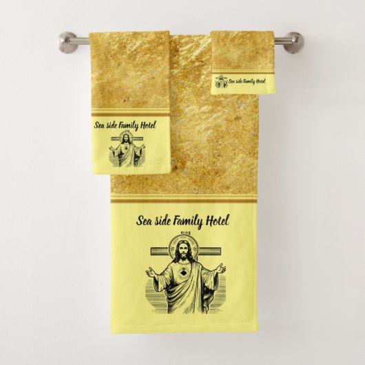 Elegantes Essentials für Seaside Family Hotel Badhandtuch Set (Insitu)