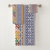 elegantes ethnisches Muster Badhandtuch Set (Insitu)