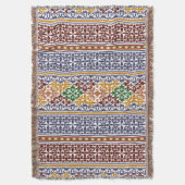 elegantes ethnisches Muster Decke (Vorderseite Vertikal)