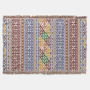 elegantes ethnisches Muster Decke