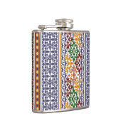 elegantes ethnisches Muster Flachmann (Rechts)