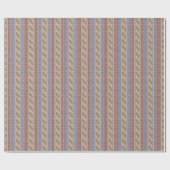 elegantes ethnisches Muster Geschenkpapier (Flach)