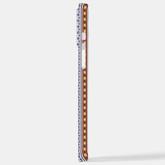 elegantes ethnisches Muster iPhone Hülle (Linke Seite)