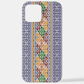 elegantes ethnisches Muster iPhone Hülle (Rückseite)