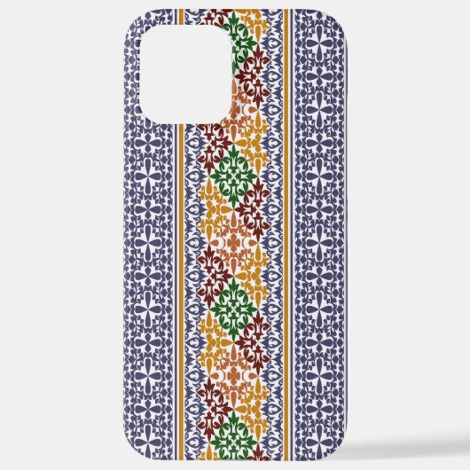 elegantes ethnisches Muster iPhone Hülle (Rückseite)