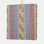 elegantes ethnisches Muster Keramikornament (Links)