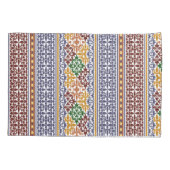 elegantes ethnisches Muster Kissenbezug (Rückseite)