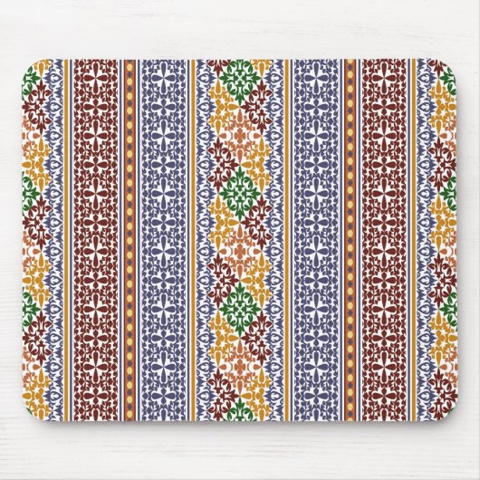 elegantes ethnisches Muster Mousepad (Vorne)