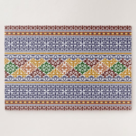 elegantes ethnisches Muster Puzzle (Horizontal)