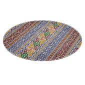 elegantes ethnisches Muster Schneidebrett (Ecke)