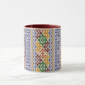 elegantes ethnisches Muster Tasse (Zentrum)