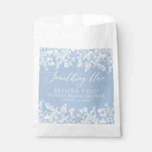 Elegantes Etwas Blaues vor der Hochzeitsdusche Geschenktütchen