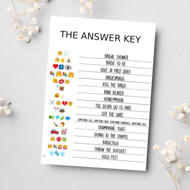 Elegantes Eucalyptus Watercolor Brautparty Game (Von Creator hochgeladen)