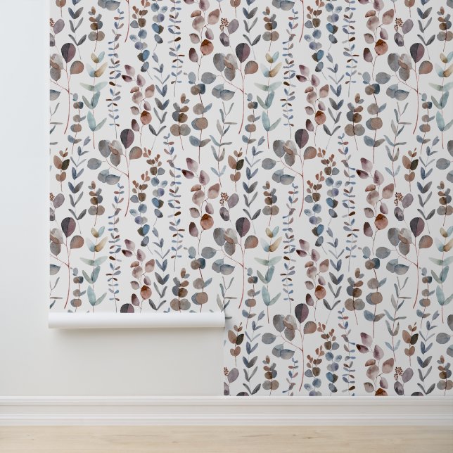 Elegantes Eukalyptus-Blätter Tapete (Anwendung)