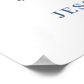 Elegantes Eukalyptus-BRAUTPARTY Willkommen Poster (Ecke)