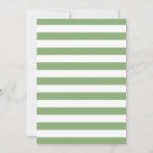 Elegantes Eukalyptus Foliage Greenerity Brautparty Einladung (Rückseite)