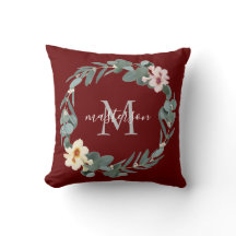 Elegantes Eukalyptus-Monogramm