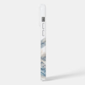 Elegantes Eule in Wasserfarbe iPhone Hülle (Linke Seite)