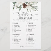 Elegantes Evergreen, was in Ihrem Geldbeutel-Spiel (Vorderseite)