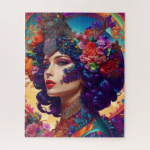 Elegantes Exotic Women Puzzle - 520 Stück