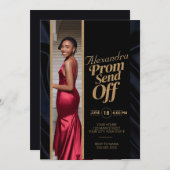 Elegantes Eye Catching Prom Absenden des komplette Einladung (Vorne/Hinten)