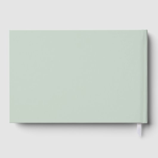 Elegantes Fall Brautparty Gästebuch (Rückseite)