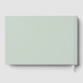 Elegantes Fall-Brautparty Gästebuch (Rückseite)