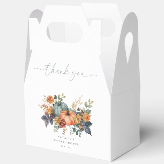 Elegantes Fall-Brautparty Geschenkschachtel (Offen)