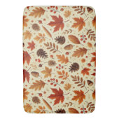 Elegantes Fall Pattern Badematte (Vorderseite Vertikal)