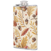 Elegantes Fall Pattern Flachmann (Links)