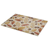 Elegantes Fall Pattern Schneidebrett (Ecke)