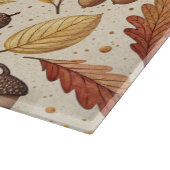 Elegantes Fall Pattern Schneidebrett (Ecke)