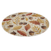 Elegantes Fall Pattern Schneidebrett (Ecke)
